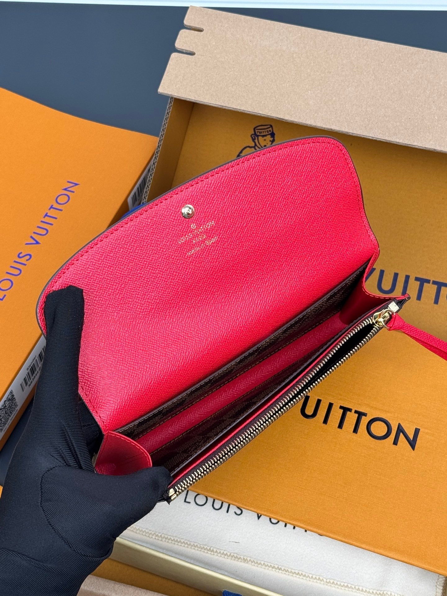 【ルイヴィトン】大人気☆ ポルトフォイユ・エミリー 財布 ギフト8色