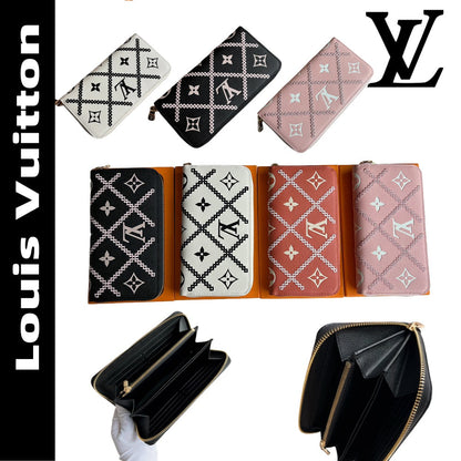 【ルイヴィトン】開閉式で機能性に優れた ジッピー・ウォレット