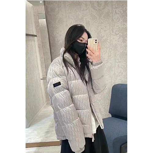 【ディオール】寒い冬に最適◆女性と男性☆立ち襟長袖 ダウン ジャケット3カラー