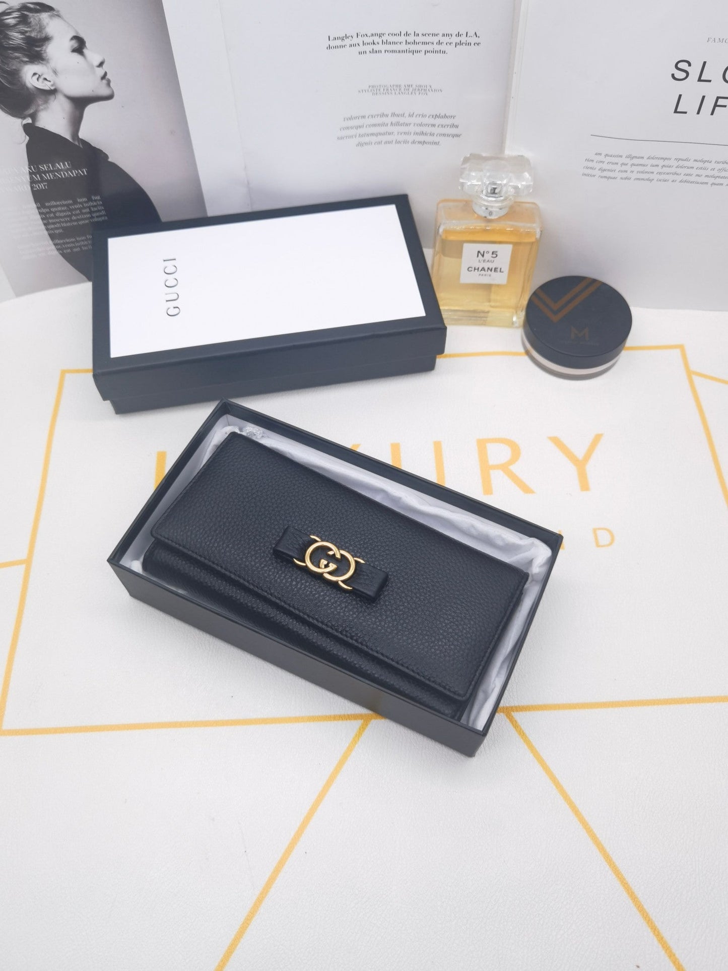 【グッチ】春夏にぴったりの実用的で絶妙な長財布3色