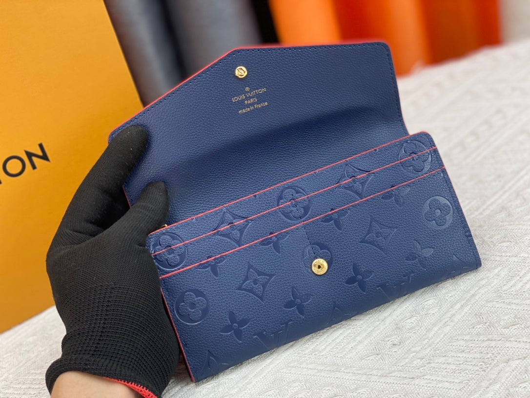 【ルイヴィトン】ダイヤ型押しSarah財布 4色展開 限定販売